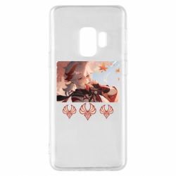 Чохол для Samsung S9 Kazuha with anemo symbol