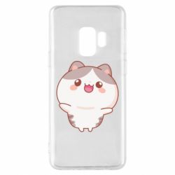 Чехол для Samsung S9 Котик обнимает тебя - PrintSalon
