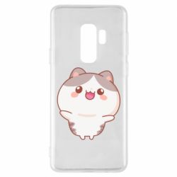 Чехол для Samsung S9+ Котик обнимает тебя - PrintSalon