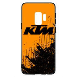 Чехол для Samsung S9 KTM and grunge background - PrintSalon