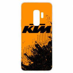 Чехол для Samsung S9+ KTM and grunge background - PrintSalon