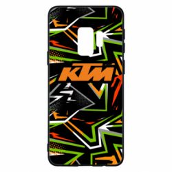 Чохол для Samsung S9 KTM orange logo - PrintSalon