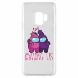 Чехол для Samsung S9 Love is Among Us - PrintSalon