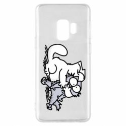 Чохол для Samsung S9 Любов котів - PrintSalon