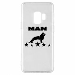 Чехол для Samsung S9 Man lion and stars - PrintSalon