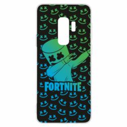 Чехол для Samsung S9+ Marshmello Fortnite Dab Neon - PrintSalon