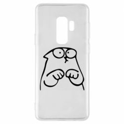 Чехол для Samsung S9+ Милый Кот Саймона - PrintSalon