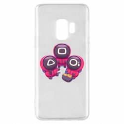 Чехол для Samsung S9 Милые солдаты из игры в кальмара - PrintSalon