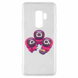 Чехол для Samsung S9+ Милые солдаты из игры в кальмара - PrintSalon