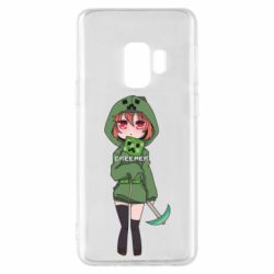 Чехол для Samsung S9 Minecraft anime - PrintSalon