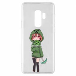 Чехол для Samsung S9+ Minecraft anime - PrintSalon