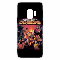 Чехол для Samsung S9 Minecraft Dungeons new - PrintSalon
