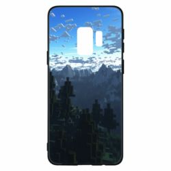 Чехол для Samsung S9 Minecraft nature-PrintSalon Чехол для Samsung S9 Minecraft nature