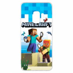 Чехол для Samsung S9 Minecraft summer - PrintSalon
