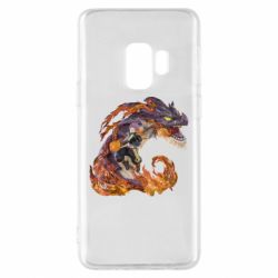 Чехол для Samsung S9 Natsu with a dragon - PrintSalon