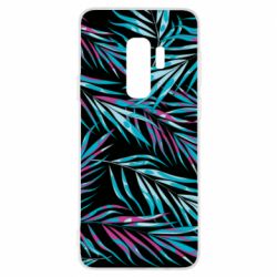 Чохол для Samsung S9+ Neon Palm Leaves - PrintSalon