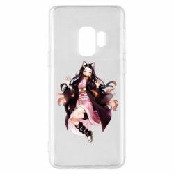 Чохол для Samsung S9 Nezuko cat - PrintSalon