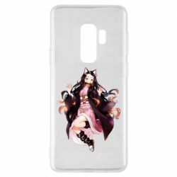 Чохол для Samsung S9+ Nezuko cat - PrintSalon