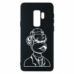 Чехол для Samsung S9+ Обезьяна в виртуальных очках - PrintSalon