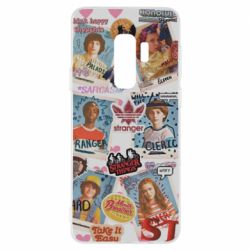 Чехол для Samsung S9+ Очень странные дела. Стикеры - PrintSalon