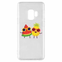 Чехол для Samsung S9 Pineapple with watermelon - PrintSalon