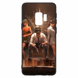 Чехол для Samsung S9 Pubg on the throne - PrintSalon