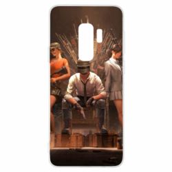 Чехол для Samsung S9+ Pubg on the throne-PrintSalon Чехол для Samsung S9+ Pubg on the throne