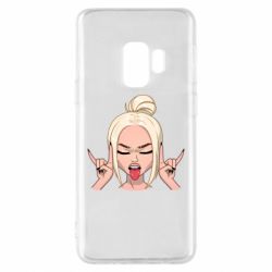 Чехол для Samsung S9 Punk Girl - PrintSalon