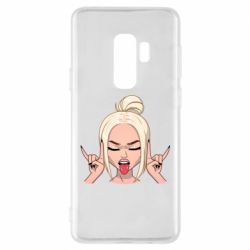 Чехол для Samsung S9+ Punk Girl - PrintSalon