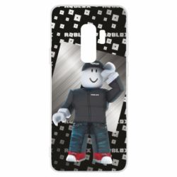 Чохол для Samsung S9+ Roblox And Metal Logo - PrintSalon