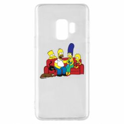 Чехол для Samsung S9 Simpsons At Home - PrintSalon