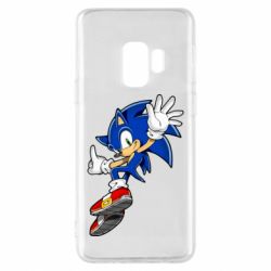Чехол для Samsung S9 Sonic and the jump - PrintSalon