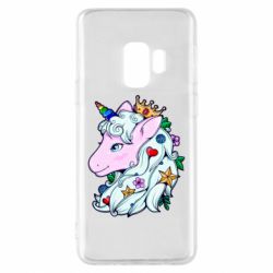 Чехол для Samsung S9 Unicorn Princess - PrintSalon