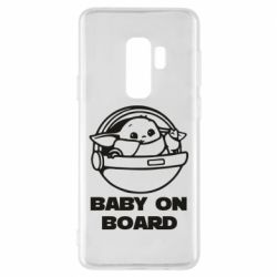 Чехол для Samsung S9+ Вaby on board - PrintSalon