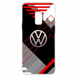 Чехол для Samsung S9 Volkswagen logo and abstraction - PrintSalon