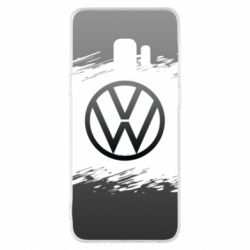 Чохол для Samsung S9 Volkswagen logo and grunge - PrintSalon