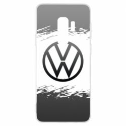 Чохол для Samsung S9+ Volkswagen logo and grunge - PrintSalon