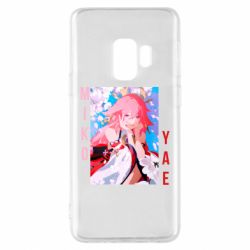 Чехол для Samsung S9 Yae Miko art - PrintSalon