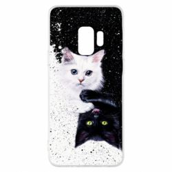 Чехол для Samsung S9 Yin and Yang cats - PrintSalon