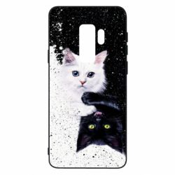 Чехол для Samsung S9+ Yin and Yang cats - PrintSalon