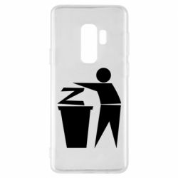 Чехол для Samsung S9+ Z is a trash - PrintSalon