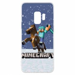 Чохол для Samsung S9 Зимовий Майнкрафт - PrintSalon