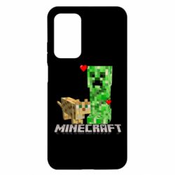Чехол для Xiaomi Mi 10T/10T Pro Creeper and Cat - PrintSalon