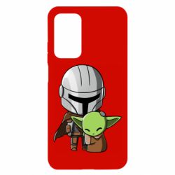 Чехол для Xiaomi Mi 10T/10T Pro Din Djarin And The Child - PrintSalon