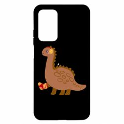 Чехол для Xiaomi Mi 10T/10T Pro Dinosaur in sock - PrintSalon