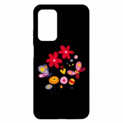 Чехол для Xiaomi Mi 10T/10T Pro Flowers and Butterflies - PrintSalon