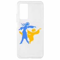 Чехол для Xiaomi Mi 10T/10T Pro Гопак. Девушка и парень - PrintSalon