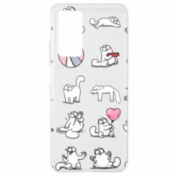 Чохол для Xiaomi Mi 10T / 10T Pro Кот Саймона емоції - PrintSalon