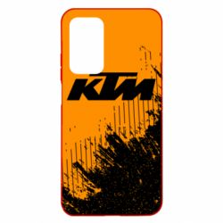 Чехол для Xiaomi Mi 10T/10T Pro KTM and grunge background - PrintSalon