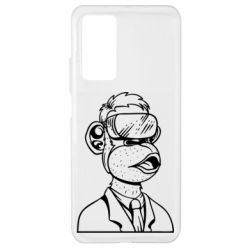 Чехол для Xiaomi Mi 10T/10T Pro Обезьяна в виртуальных очках - PrintSalon